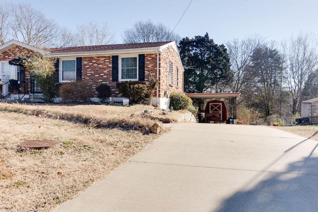 view of side of property