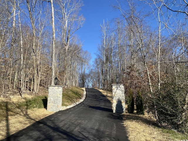 view of road