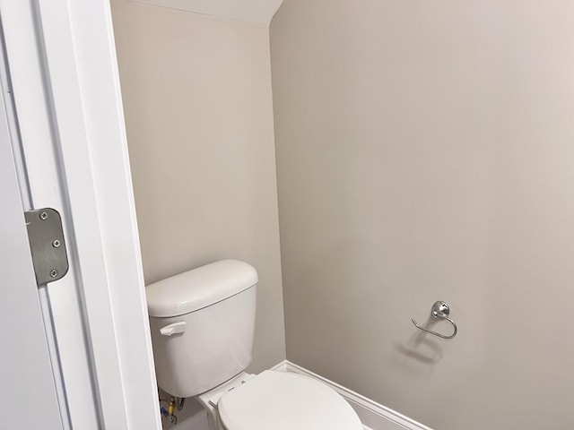 bathroom with toilet