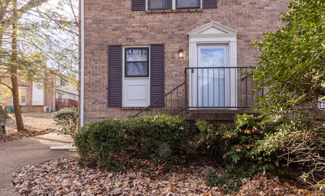 view of entrance to property