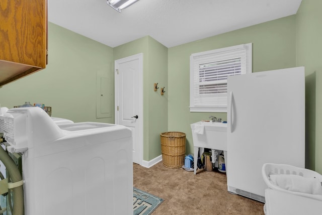 laundry room featuring washer / clothes dryer