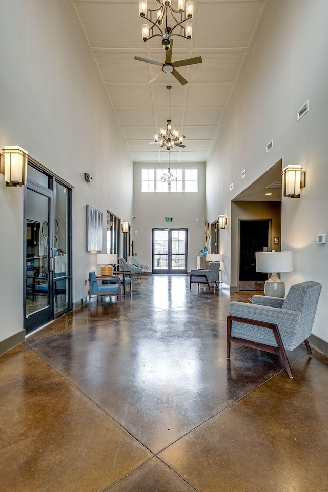 view of community lobby