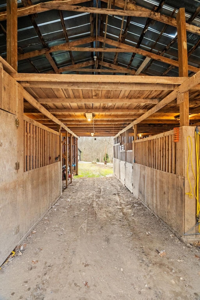 view of stable