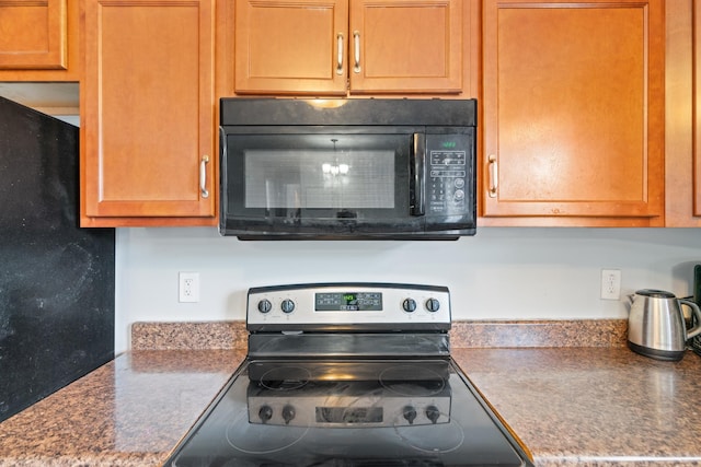 kitchen featuring electric stove