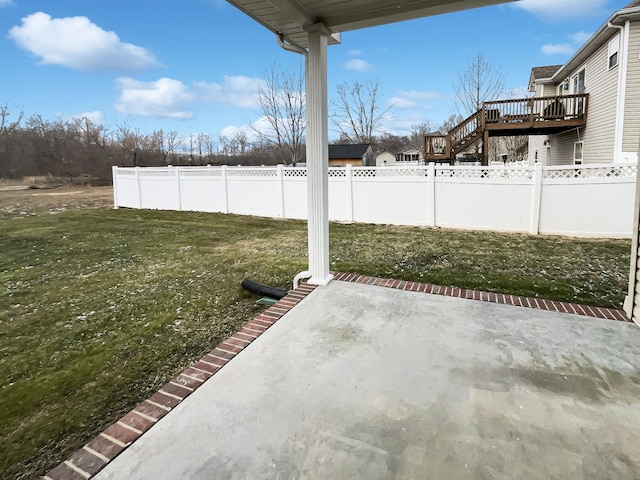 view of patio