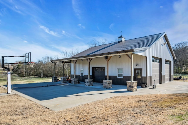 rear view of house with a yard