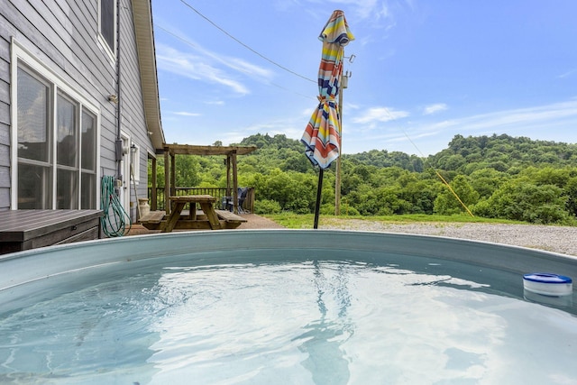 view of swimming pool