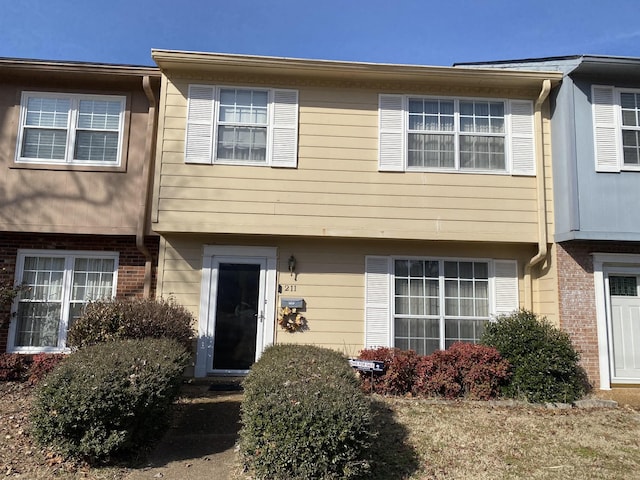 view of townhome / multi-family property