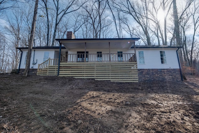 view of rear view of house