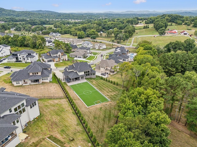 aerial view