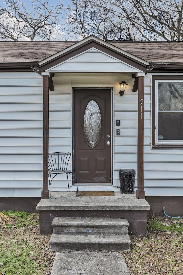 view of property entrance