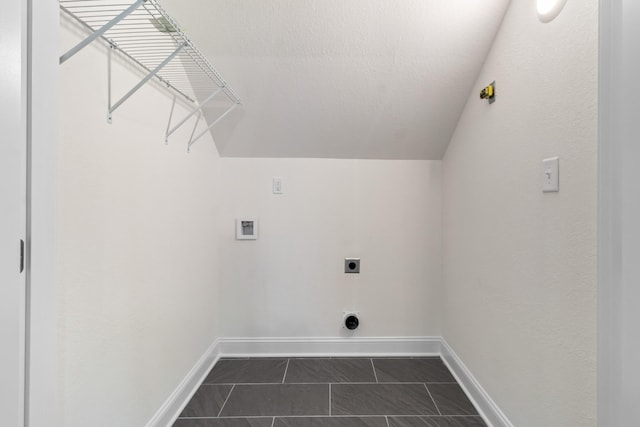 laundry room featuring washer hookup and hookup for an electric dryer