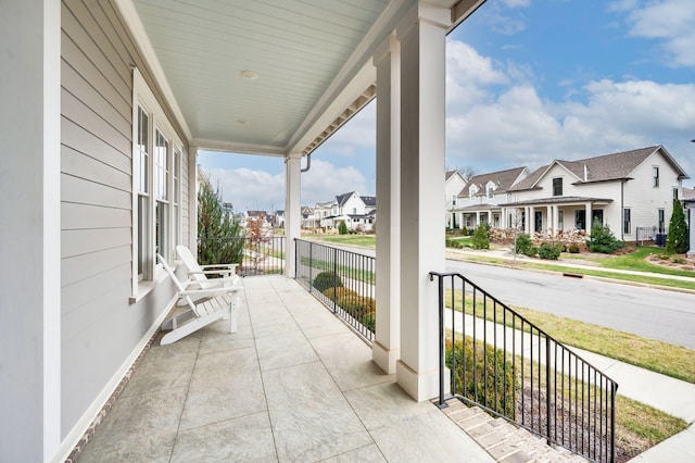 balcony with a porch