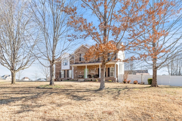 exterior space featuring a lawn