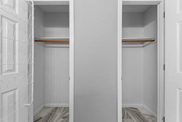 view of closet