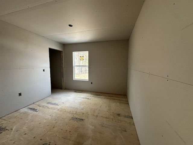 view of unfurnished room