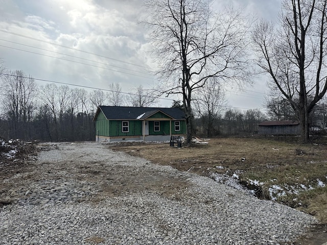 view of front of house