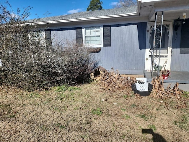 view of side of property