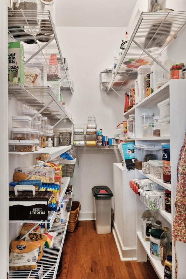 view of pantry