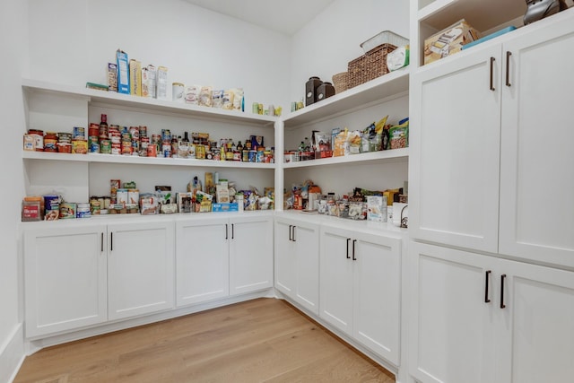 view of pantry