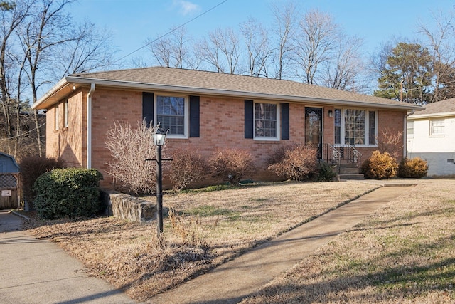 view of ranch-style house