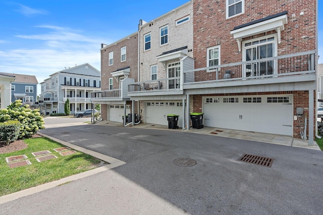 exterior space with a balcony