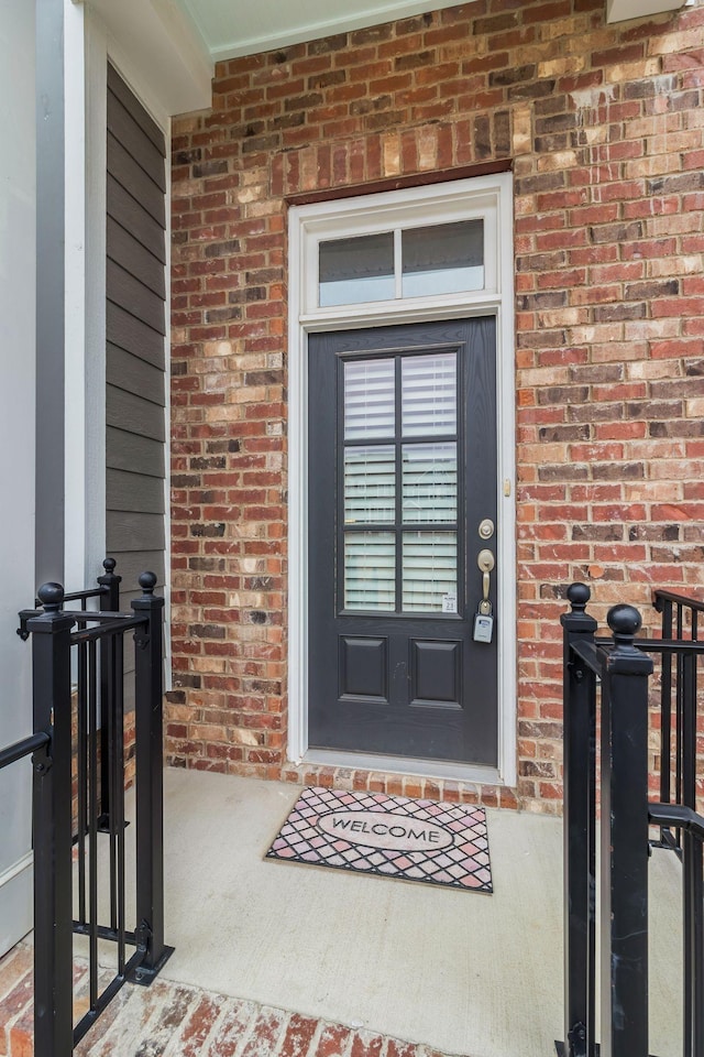 view of property entrance