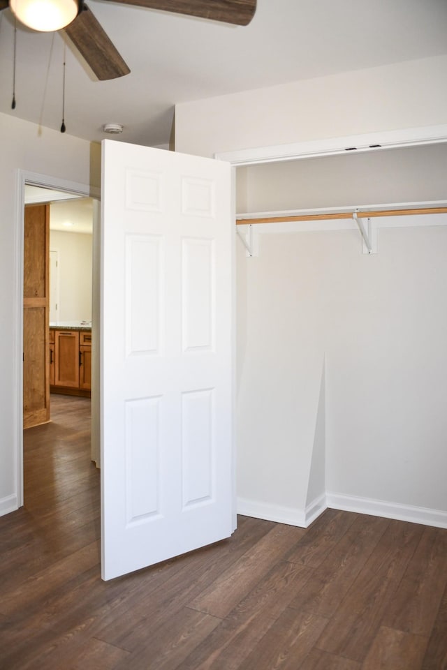 view of closet