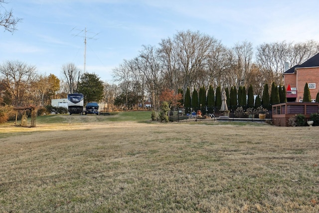 view of yard