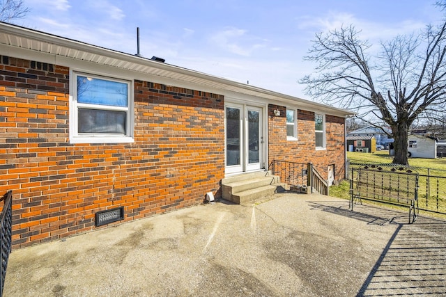 back of house featuring a patio