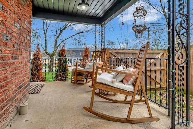 view of patio / terrace