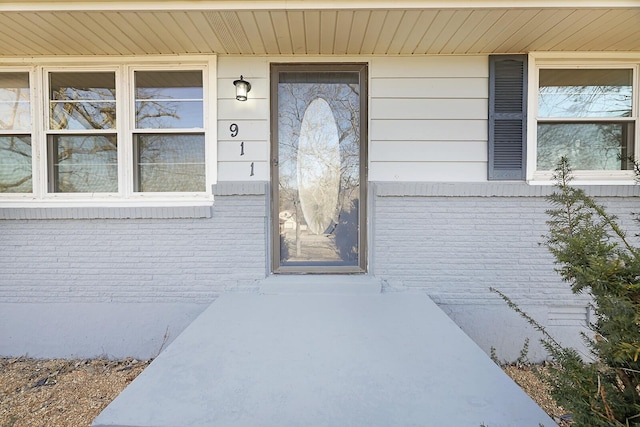 view of property entrance