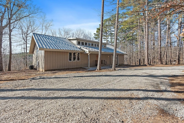 exterior space with central AC unit