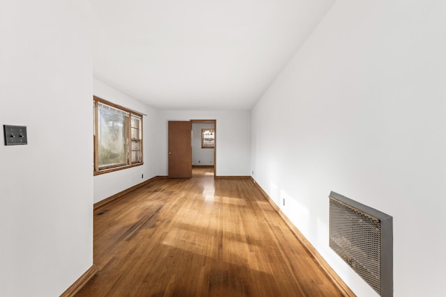 interior space featuring wood-type flooring