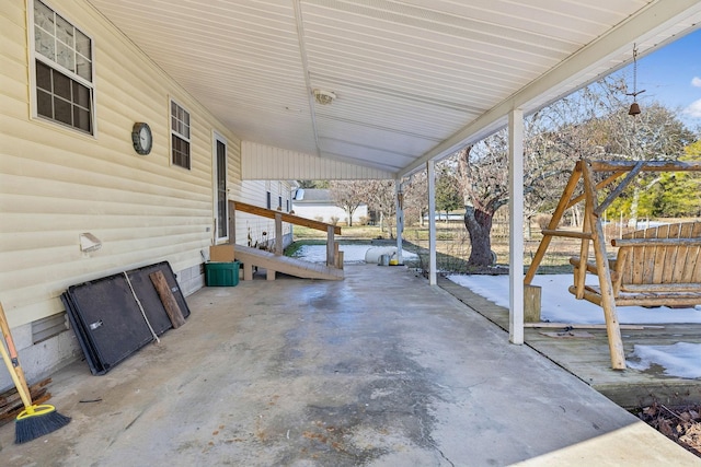 view of patio