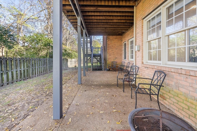 view of patio / terrace