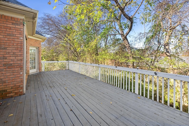 view of deck