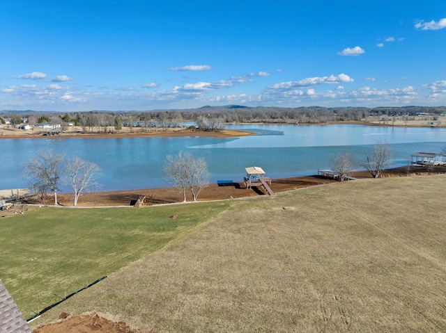 property view of water