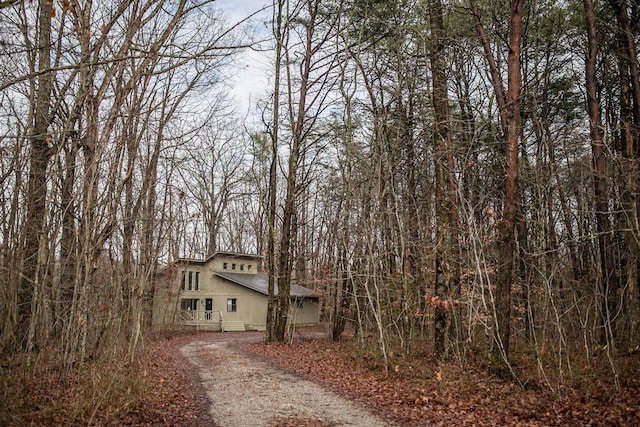 view of side of home