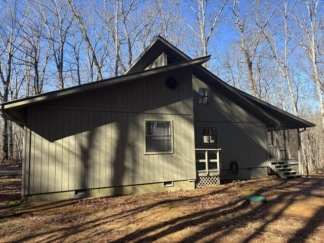 view of home's exterior