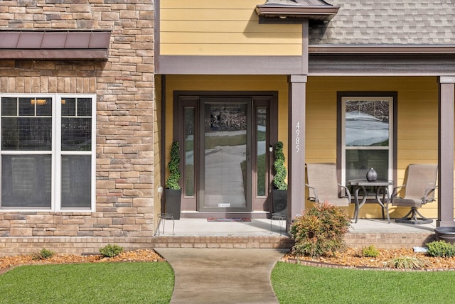 view of property entrance