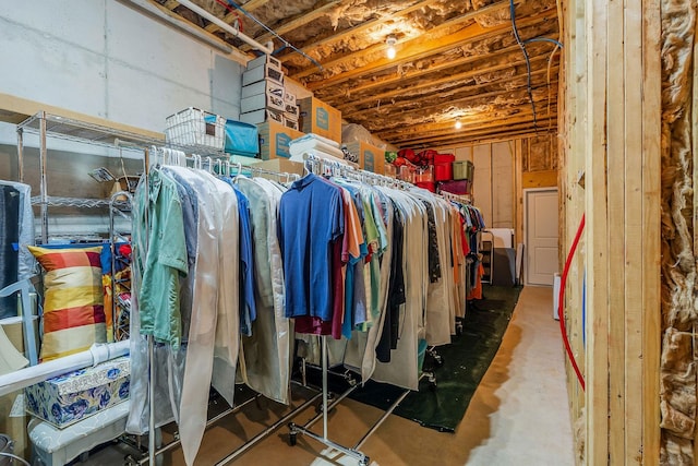 view of spacious closet