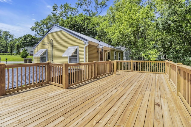 view of deck