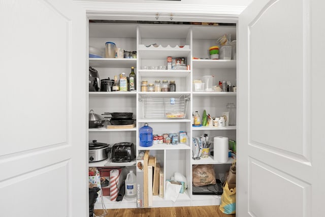 view of pantry