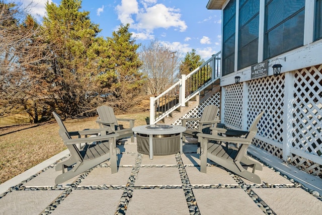 view of patio / terrace