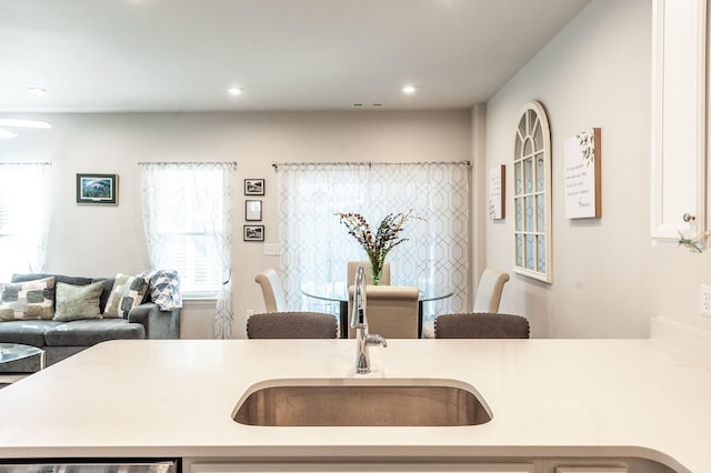 kitchen featuring sink and dishwasher