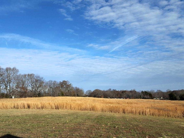 view of landscape with a rural view