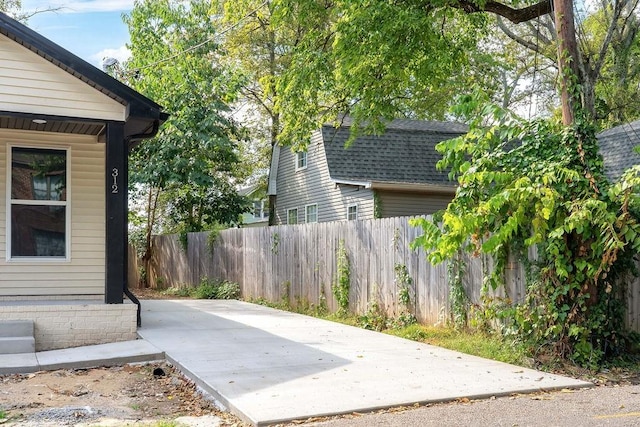 exterior space featuring a patio