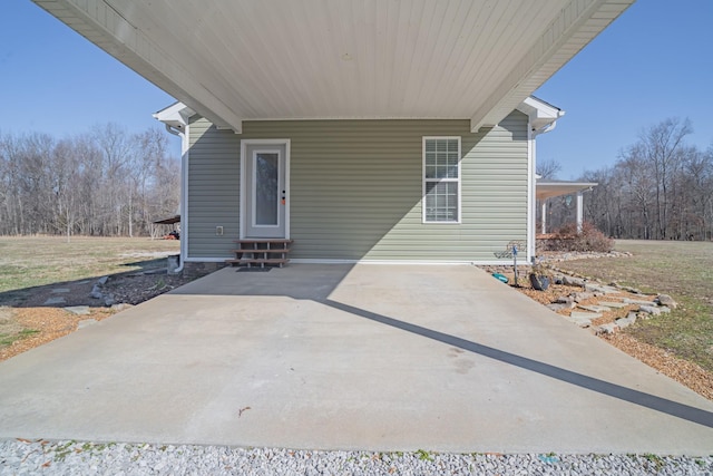 view of patio / terrace