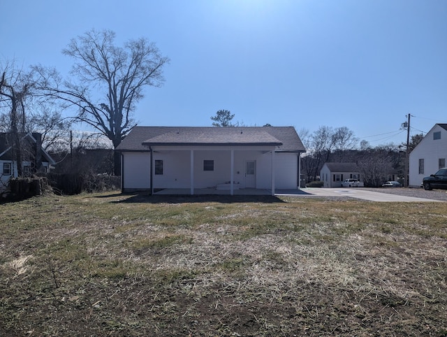 view of rear view of house